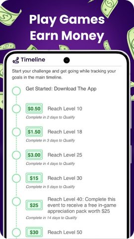 KashKick: Get paid to have fun для Android — скриншот 4