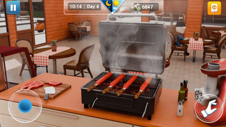 Kebab Food Chef Simulator Game для Android — скриншот 1