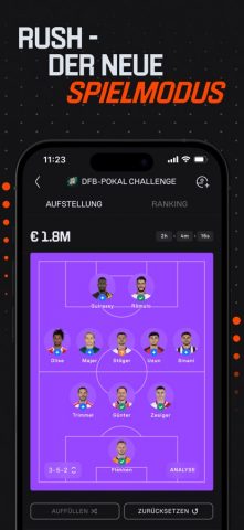 Kickbase — Fussball Manager для iOS — скриншот 2