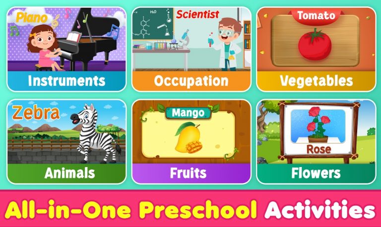 Kids English Learning Games для Android — скриншот 1