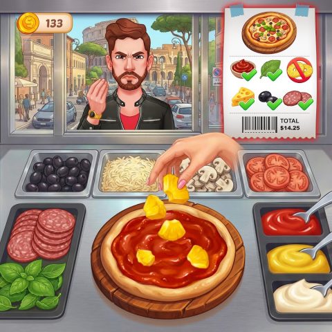 Kitchen Craze: ресторан еда для Android — скриншот 1