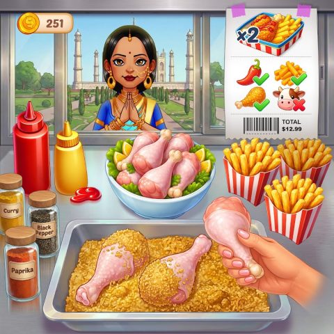 Kitchen Craze: ресторан еда для Android — скриншот 3