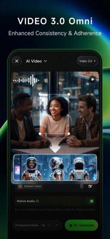 Kling AI: AI Image&Video Maker для iOS — скриншот 3