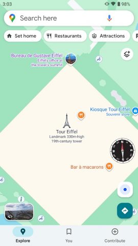 Компас & GPS для Android — скриншот 2