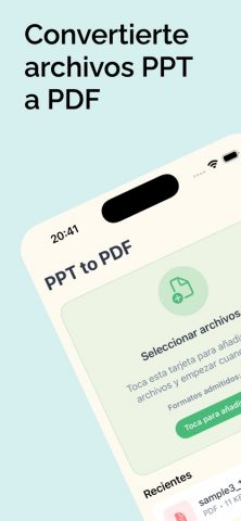 Конвертировать PPT в PDF для iOS — скриншот 1
