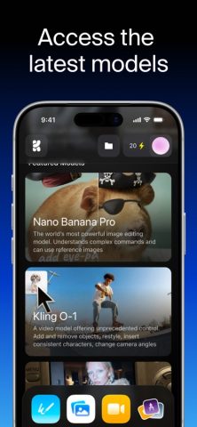Krea: AI Images and Videos для iOS — скриншот 2
