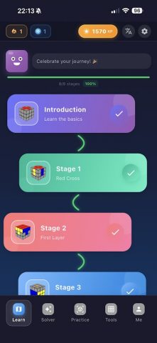 Кубик Рубика: Сборка для Android — скриншот 1