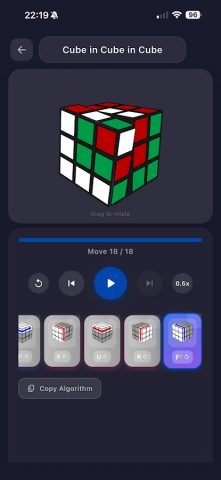 Кубик Рубика: Сборка для Android — скриншот 5