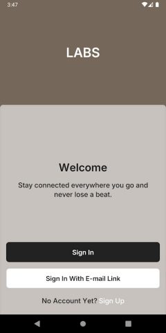 LABS для Android — скриншот 1