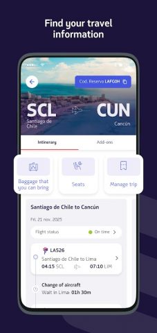 LATAM: Flights, Hotels, Cars для Android — скриншот 3