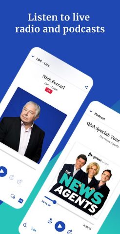 LBC: UK, World & Breaking News для Android — скриншот 5