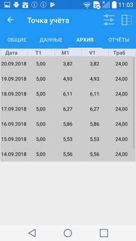 ЛЭРС УЧЁТ для Android — скриншот 4