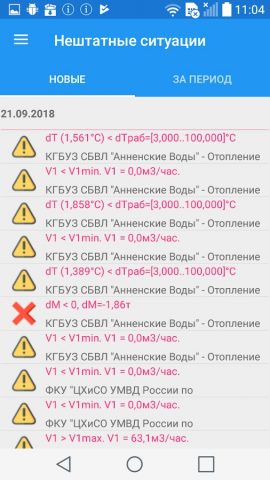 ЛЭРС УЧЁТ для Android — скриншот 5