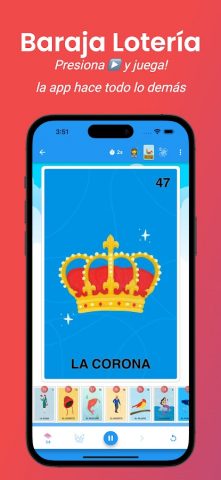 La Baraja App для Android — скриншот 1