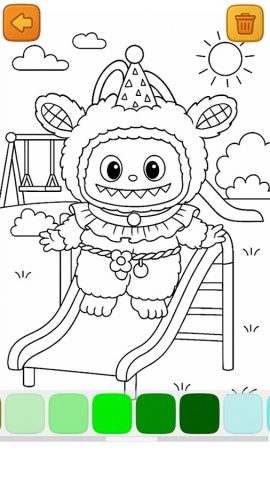 Лабубу Раскраска для Android — скриншот 3