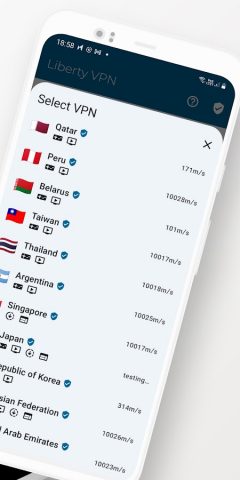 Liberty — Быстрый Russian VPN для Android — скриншот 2