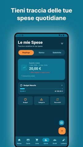 Listi! Carte fedeltà e spesa для Android — скриншот 4