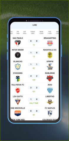 Live Football TV HD Score 808 для Android — скриншот 4