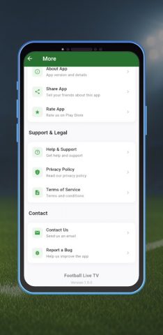 Live Football TV HD Score 808 для Android — скриншот 5