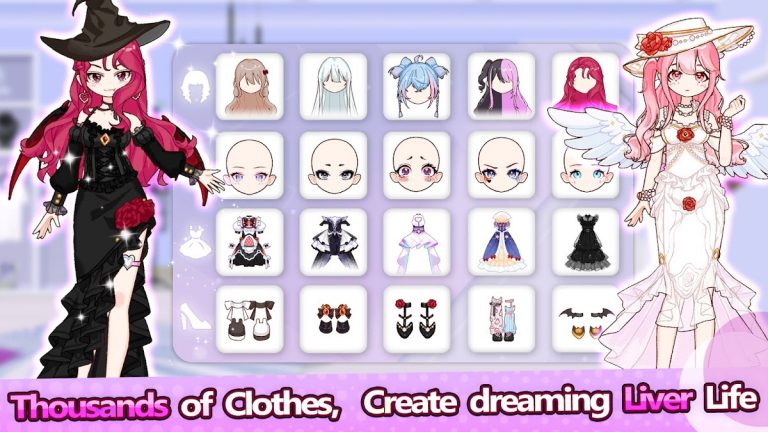 Live Star Doll – Аниме Кукла для Android — скриншот 5