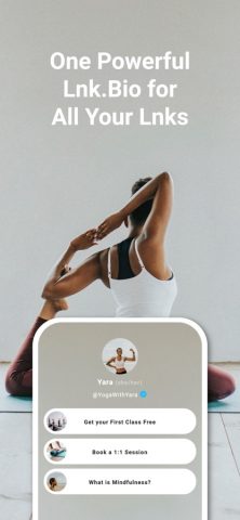 Lnk.Bio — Link in bio для iOS — скриншот 1