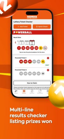 Lottery Results Georgia для iOS — скриншот 4
