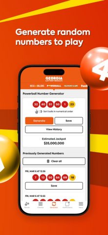 Lottery Results Georgia для iOS — скриншот 5