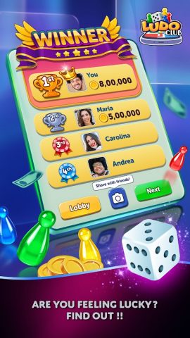 Ludo Club — Fun Dice Game для Android — скриншот 3