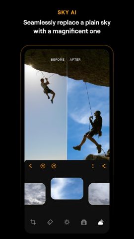 Luminar: AI Photo Editor для Android — скриншот 3