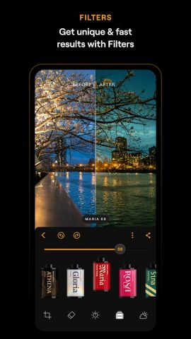 Luminar: AI Photo Editor для Android — скриншот 4