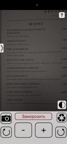 Лупа +++ Зум ++ Фонарик для iOS — скриншот 4