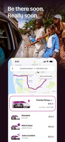 Lyft для iOS — скриншот 2