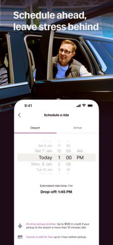 Lyft для iOS — скриншот 5