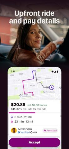 Lyft Driver для Android — скриншот 3