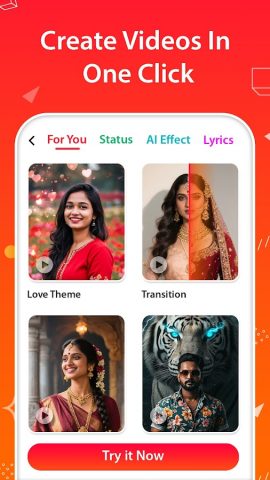 Lyrical.ly — Music Video Maker для Android — скриншот 2