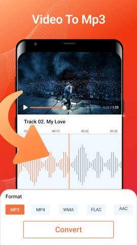 MP3 Converter — Video to MP3 для Android — скриншот 1