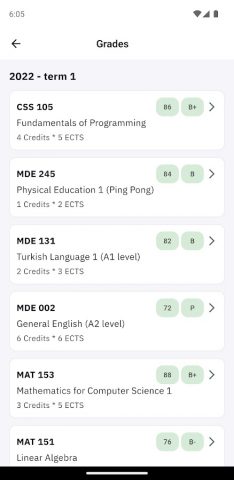 MY SDU для Android — скриншот 5