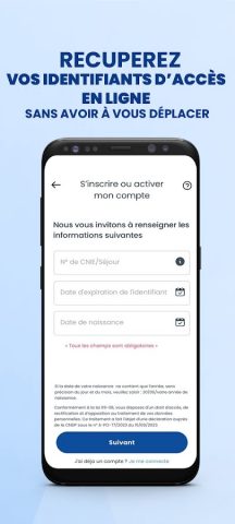 Ma CNSS для Android — скриншот 2