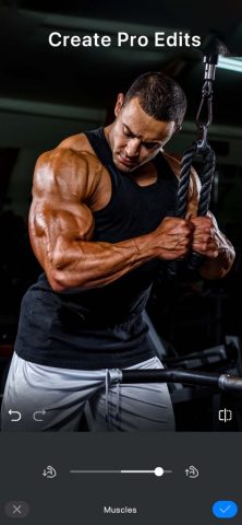 Manly — AI Photo Editor для iOS — скриншот 2