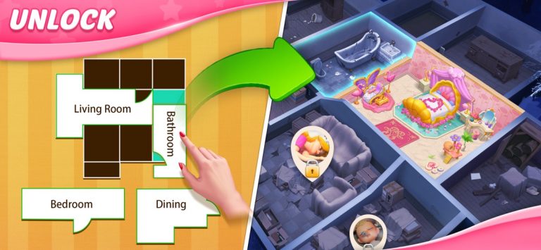 Matchington Mansion для iOS — скриншот 4