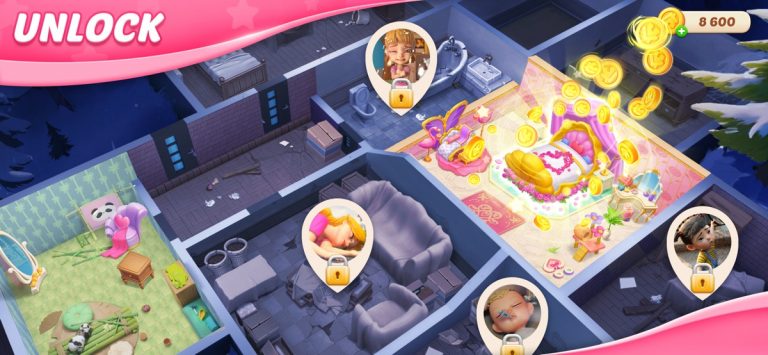 Matchington Mansion для iOS — скриншот 5