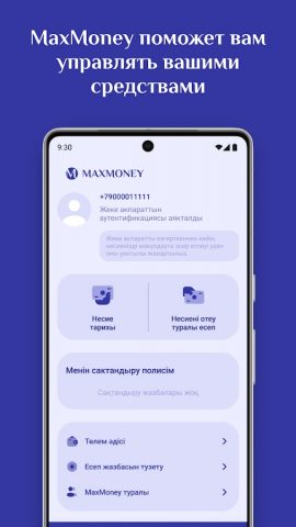 MaxMoney для Android — скриншот 4