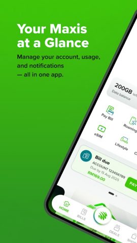 Maxis для Android — скриншот 2