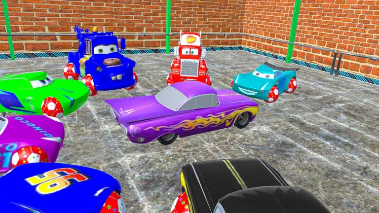 McQueen and Crazy Racing Cars для Android — скриншот 4