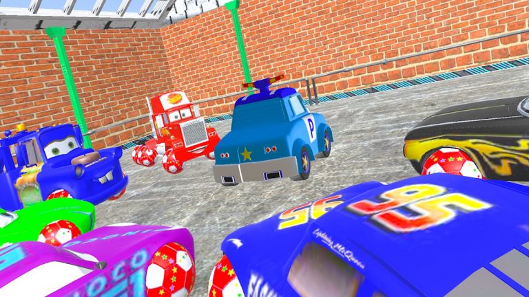 McQueen and Crazy Racing Cars для Android — скриншот 5