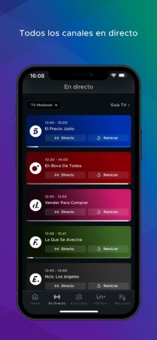 Mediaset Infinity España для iOS — скриншот 5