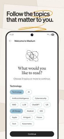 Medium для Android — скриншот 3
