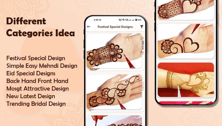 Mehndi Design Simple Easy для Android — скриншот 2
