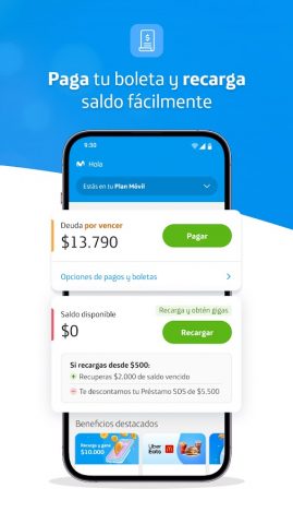 Mi Movistar Chile для Android — скриншот 2