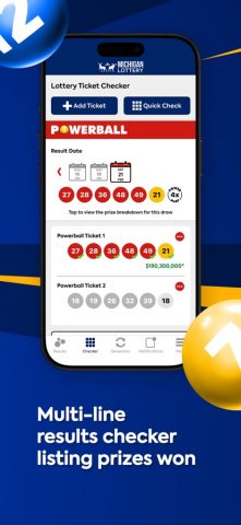 Michigan Lottery Numbers для iOS — скриншот 4